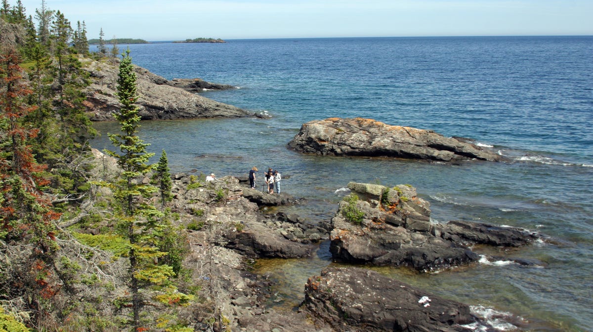 MICHIGAN: On isolated Isle Royale National Park in the middle of Lake Superior, every trail is a remote trail. [Via MerlinFTP Drop]