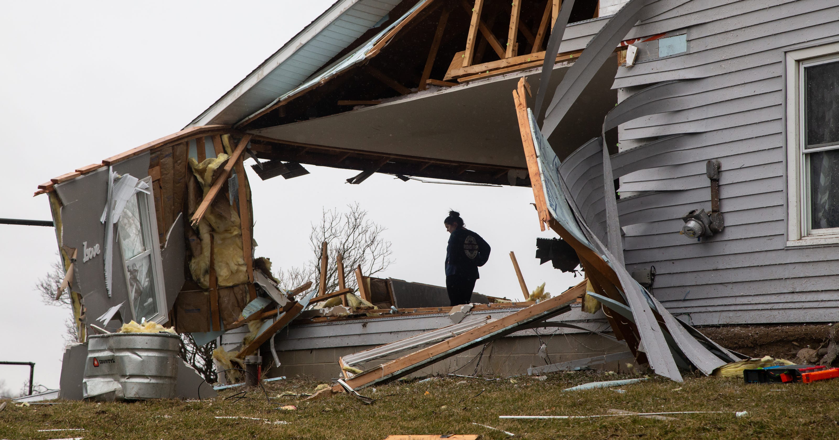 Emergency declared as 4 midMichigan tornadoes damage dozens of structures