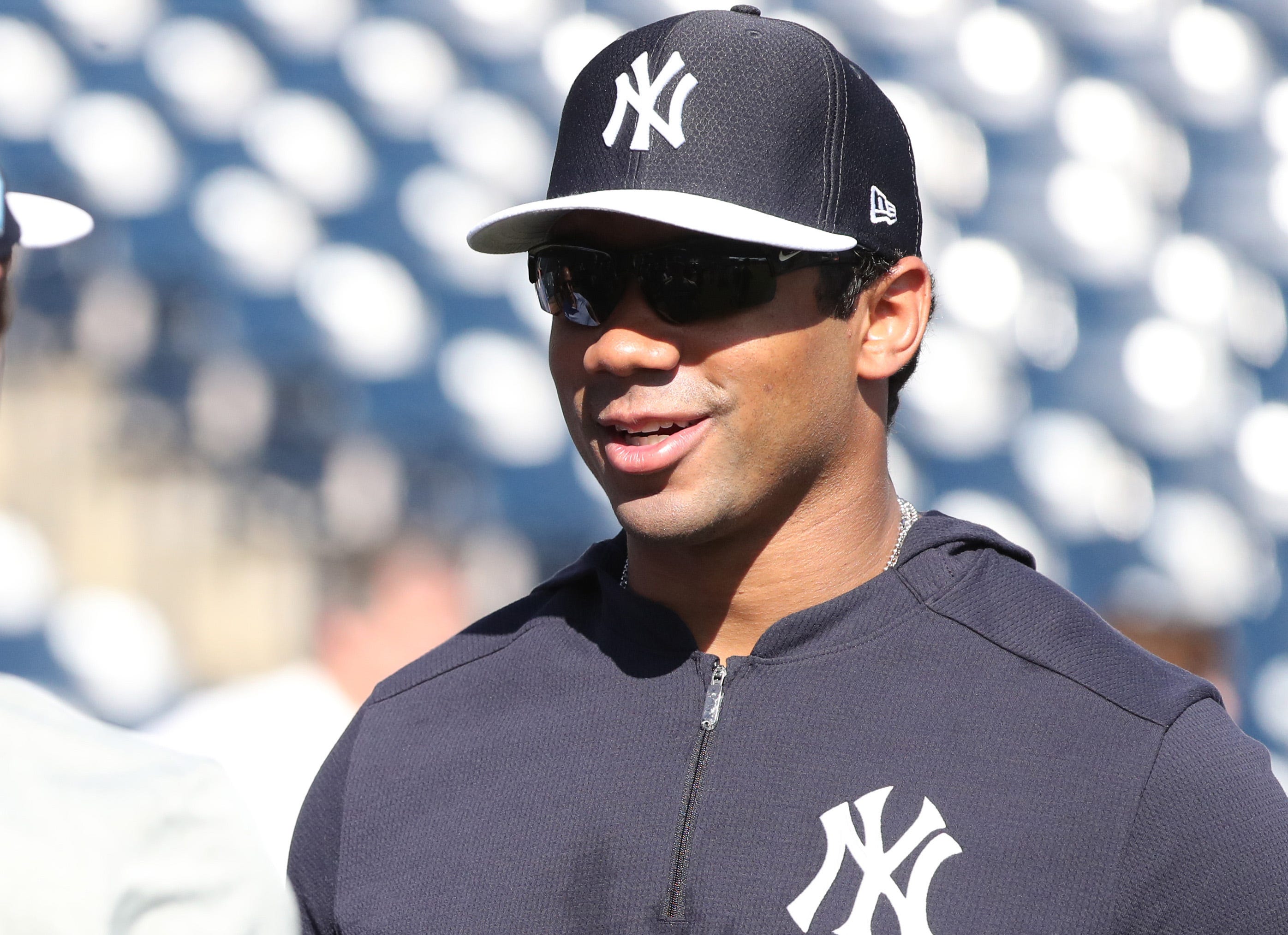 russell wilson yankees jersey
