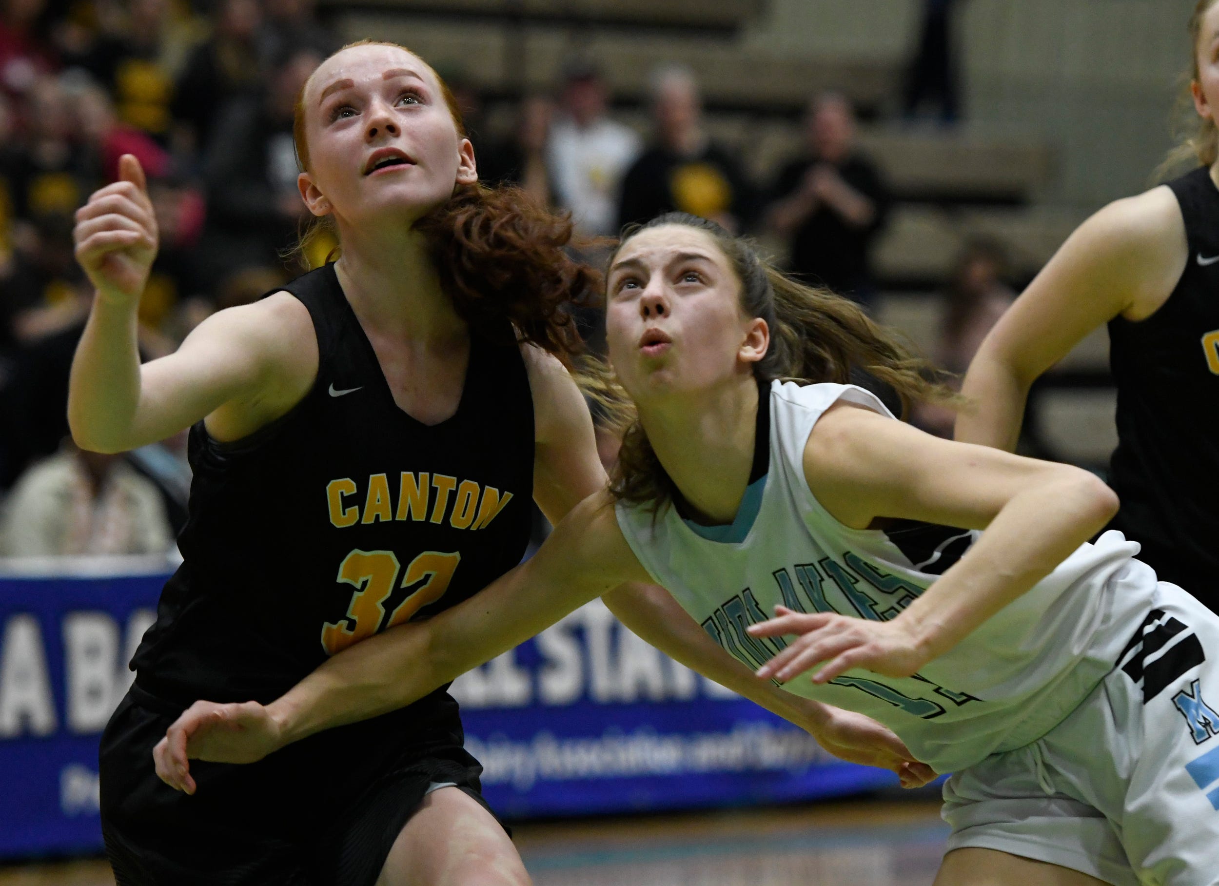 Midlakes girls basketball Screaming Eagles defeat Canton in Class B semis