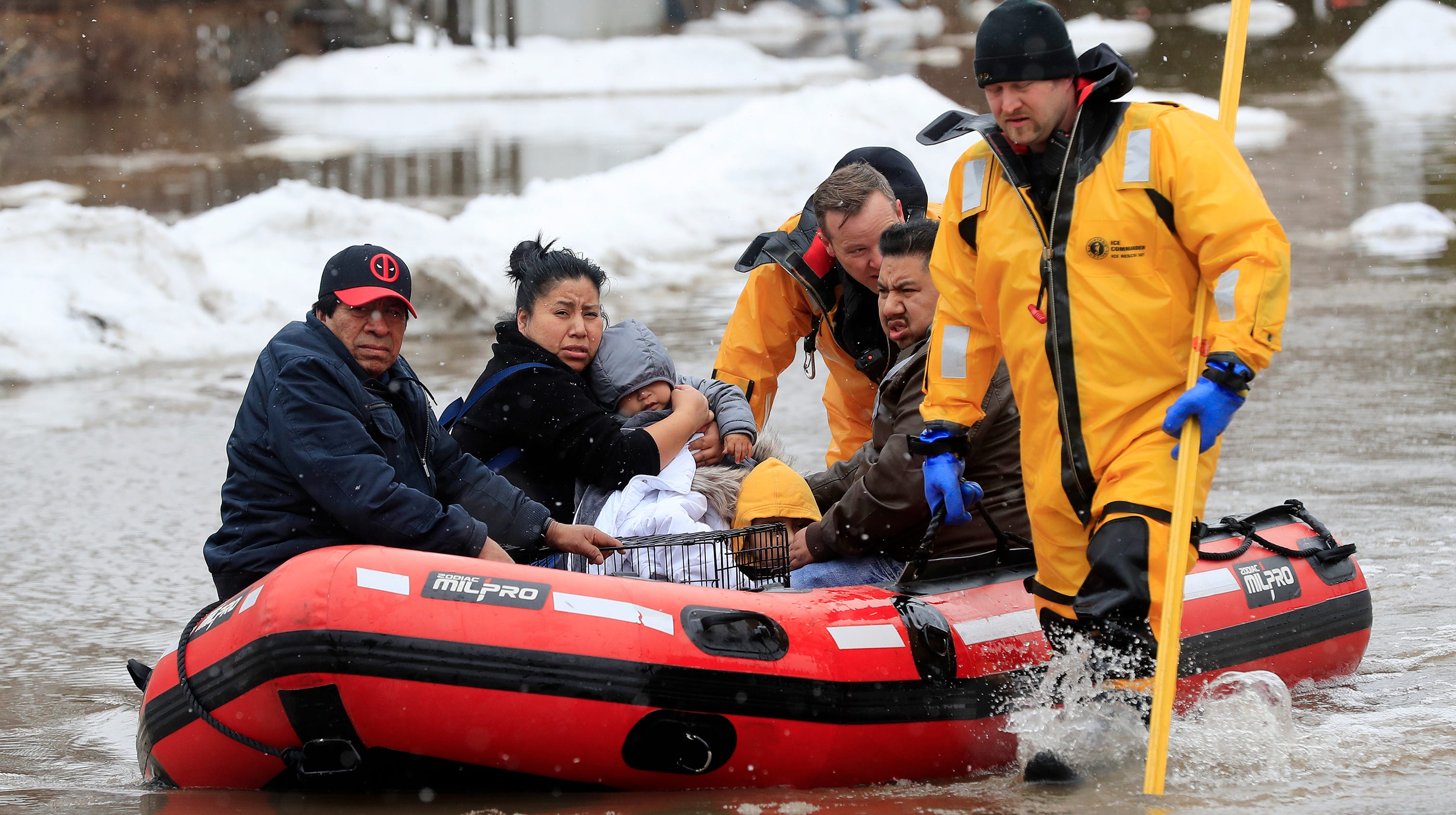 Nebraska slammed by worst flooding in 50 years after massive 'bomb cyclone'