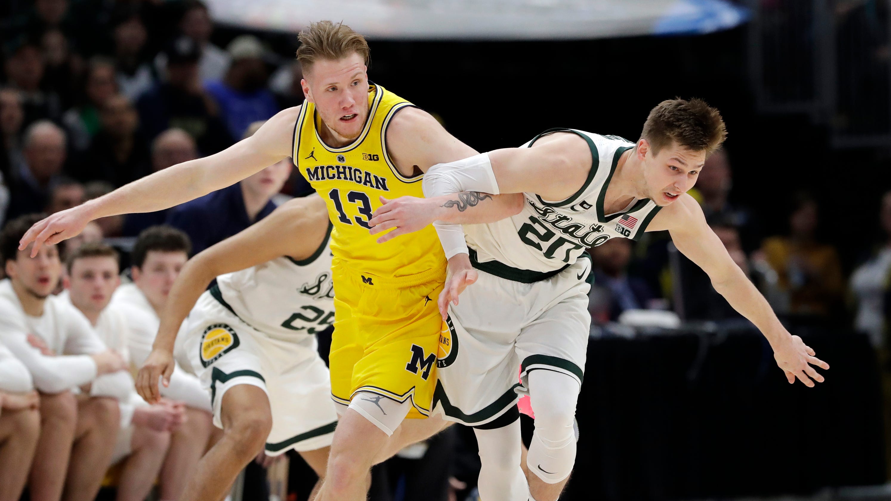 Michigan Basketball Stunned By Michigan State In Big Ten Final