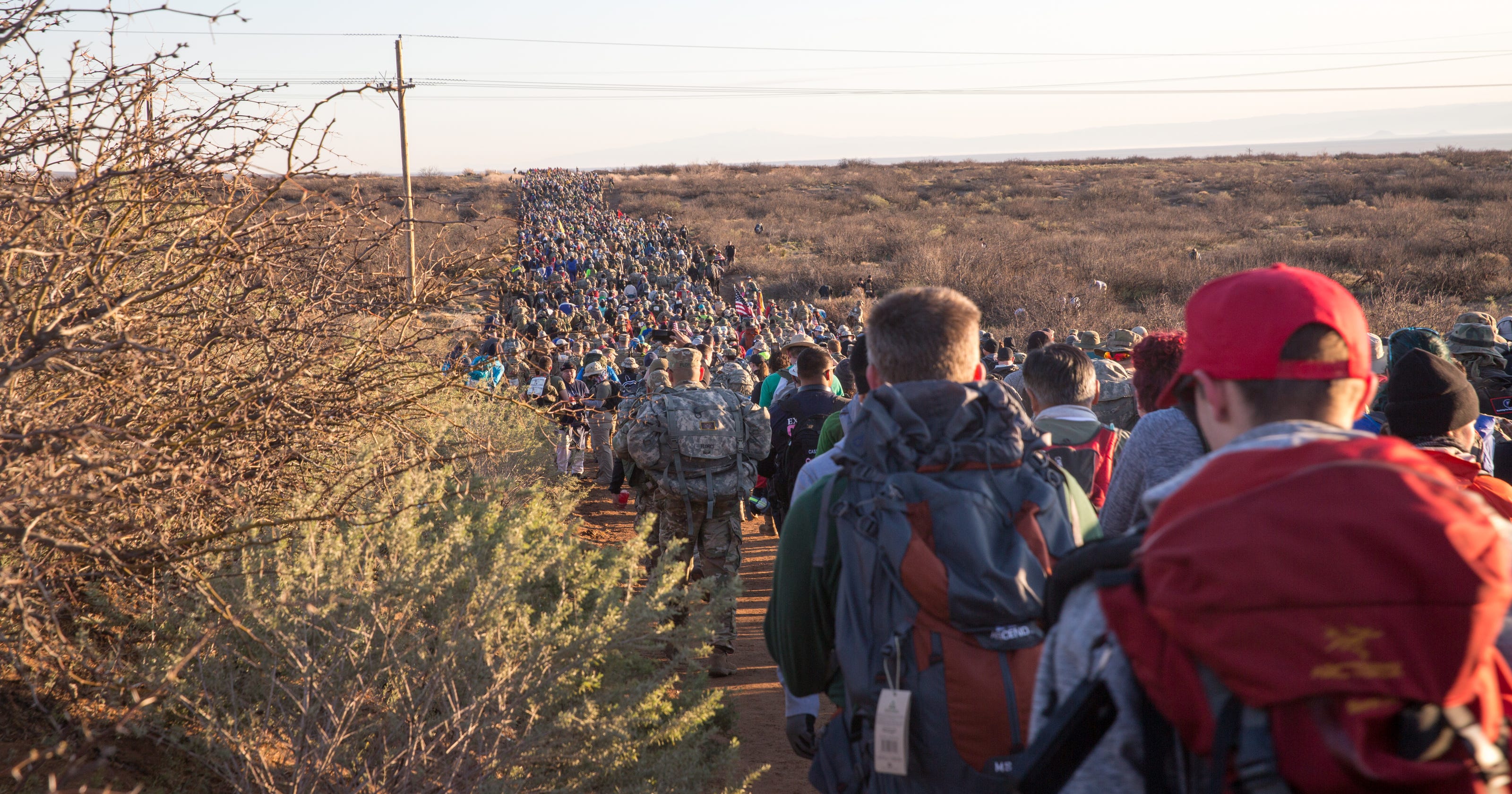 Bataan Memorial Death March photos