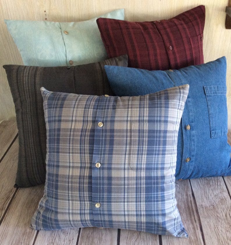 memory pillows and bears