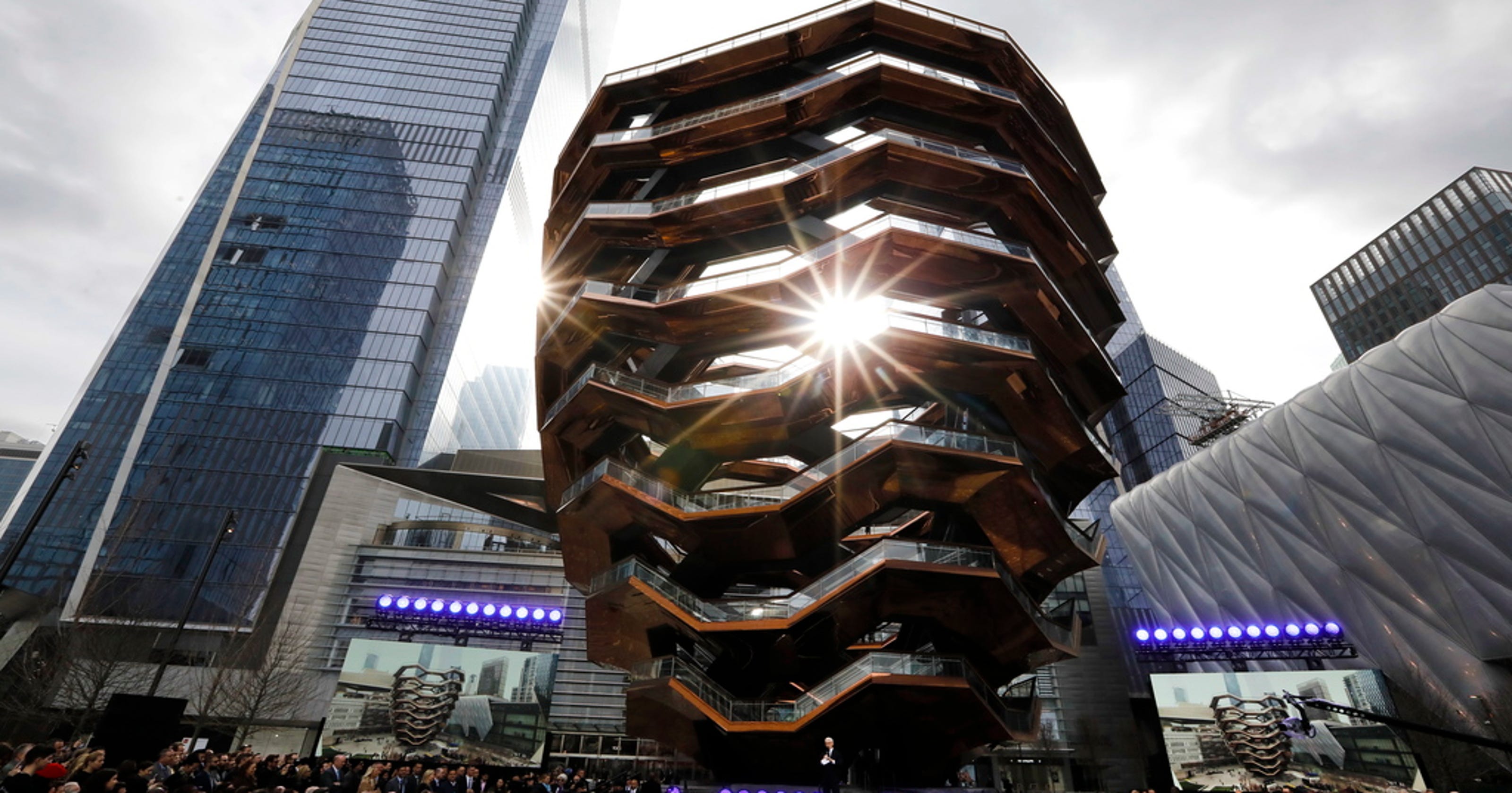 Hudson Yards opens in New York City