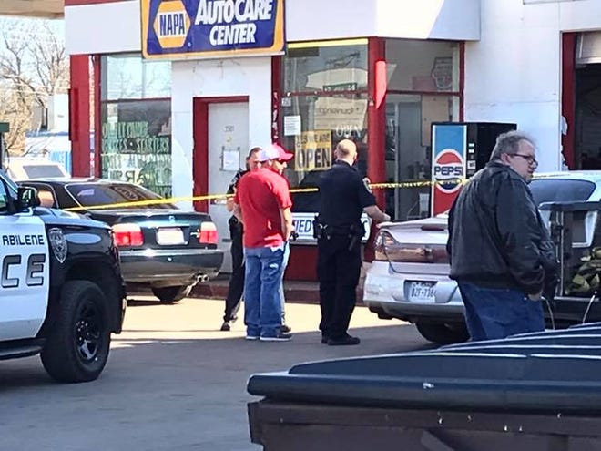 Abilene police responded to an automotive repair shop in the 3500 block of North Sixth Street at about 4 p.m. Tuesday, March 19, 2018. One man was reportedly shot at the shop, though initial reports indicate he shot himself.