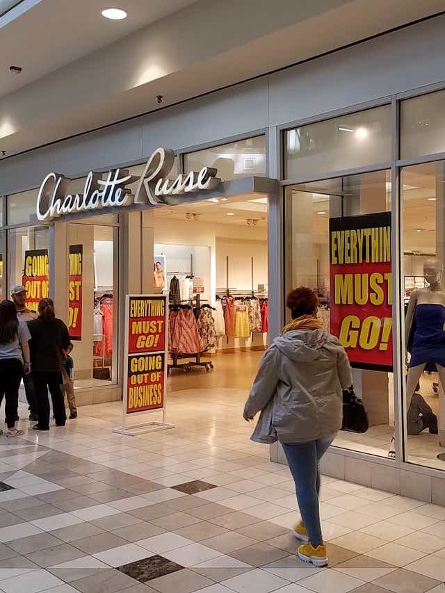 Charlotte Russe Closings Stores Enter Final Days Of Liquidation