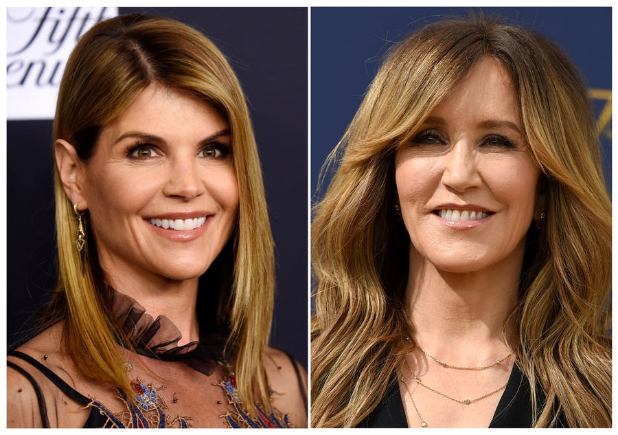 Lori Loughlin and Felicity Huffman