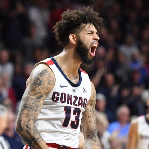 Gonzaga's Josh Perkins and the Bulldogs received...