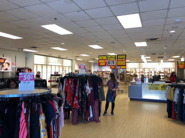 Charlotte Russe Closings Stores Enter Final Days Of Liquidation