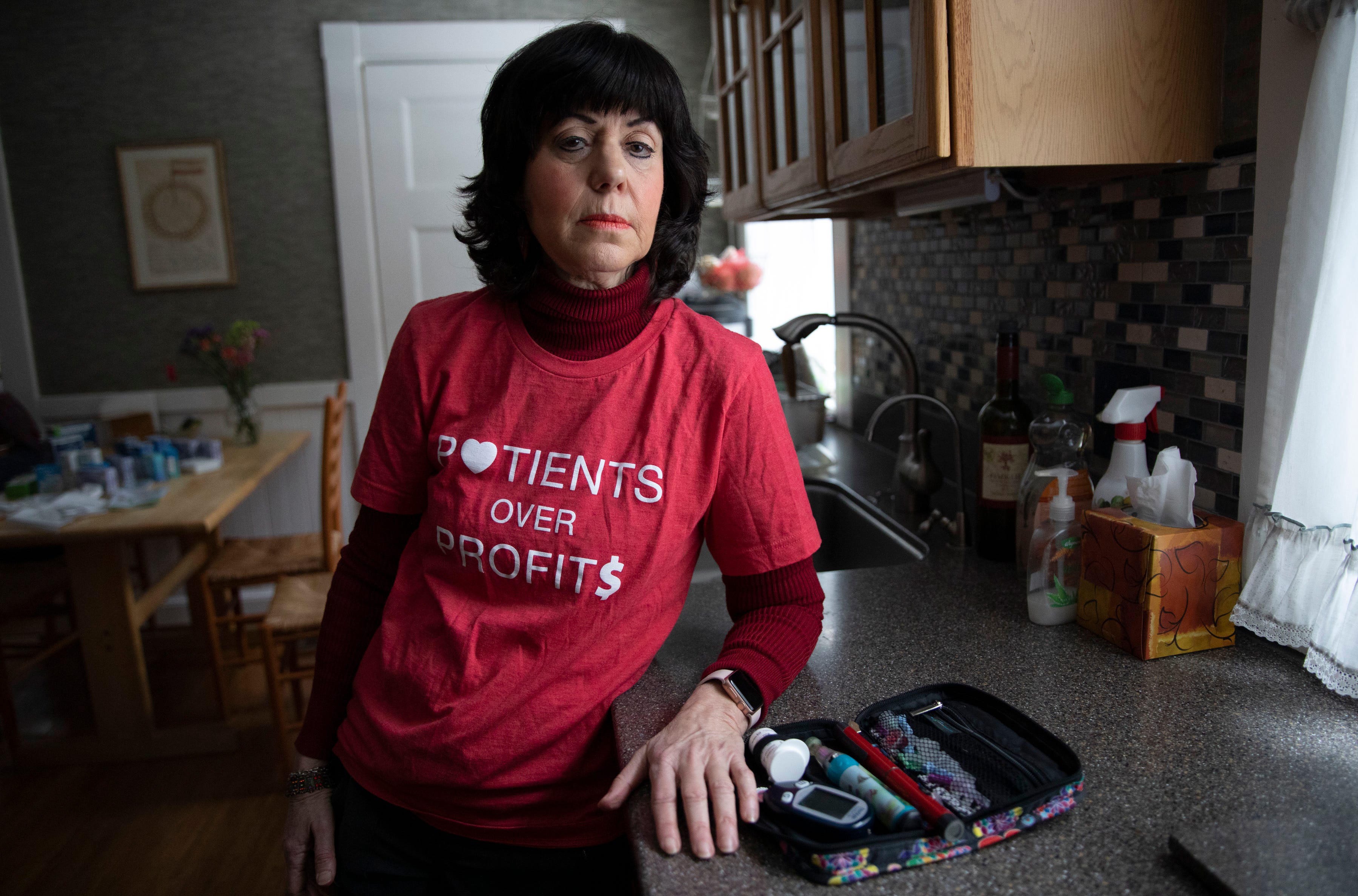 Diedre Waxman lives in Newton, Mass., and has Type 1 diabetes. Diagnosed six years ago, Waxman has adopted a strict diet, so she doesn’t need as much insulin, which she  purchases from Canada.