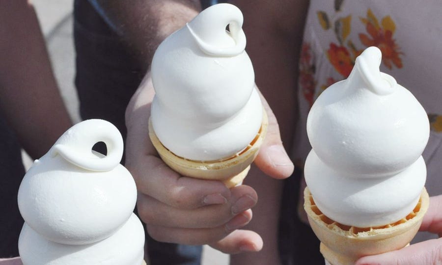 Dairy Queen's Free Cone Day has traditionally been held on the first day of spring.