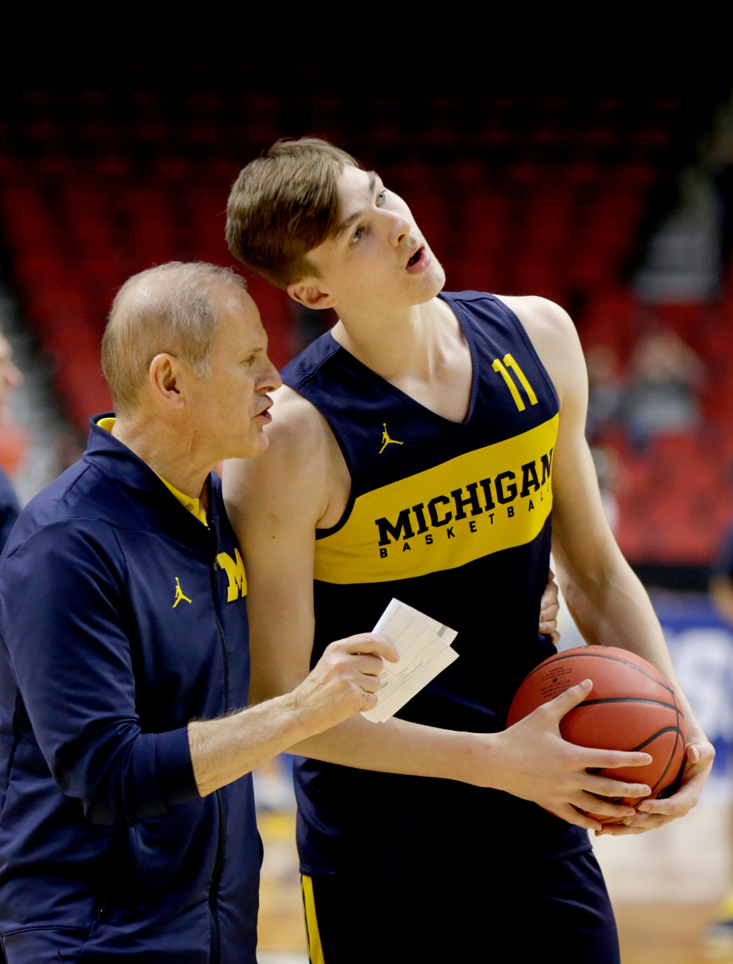 Michigan Basketball Scholarship Chart