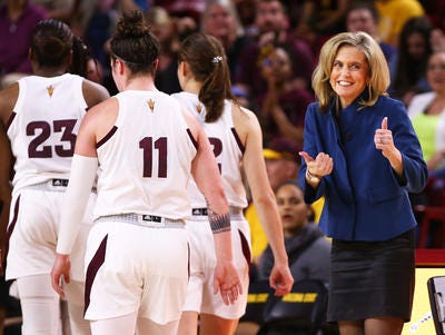 Charli Turner Thorne is completing her 25th season as a head coach, all but three of those with ASU women's basketball.