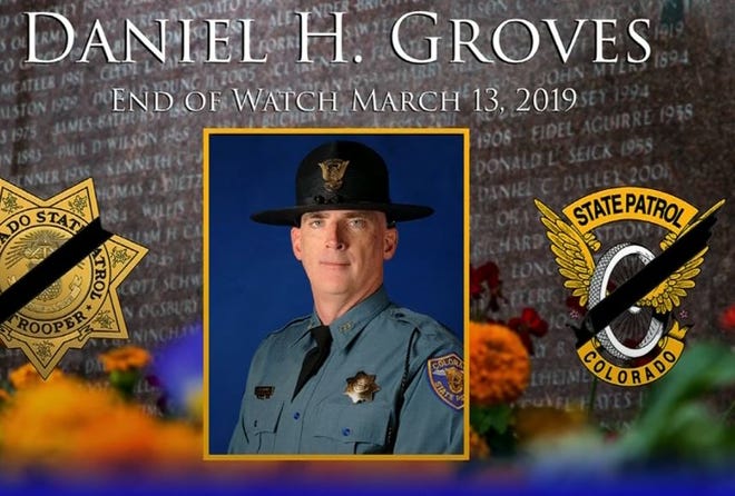 CSP Trooper Daniel Groves was killed in the bomb cyclone blizzard