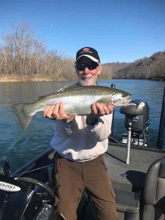 Do Rainbow Trout Populate Table Rock Lake In The Ozarks