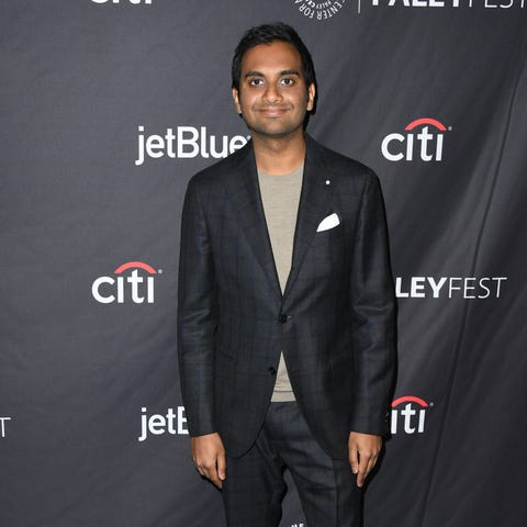 Aziz Ansari at the PaleyFest LA "Parks And...