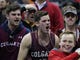 First round: Colgate Raiders fans react to a play during the game against the Tennessee Volunteers.