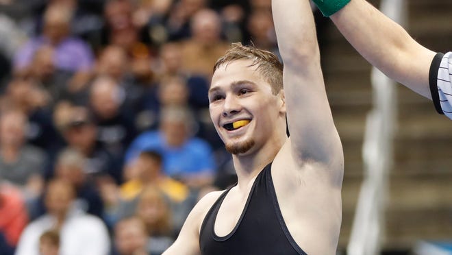 Ncaa Wrestling Anthony Cassar Of Penn State Wins Title