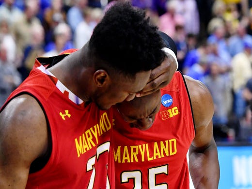 Round of 32: No. 6 Maryland loses to No. 3 LSU, 69-67.