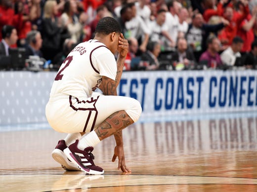 First round: No. 5 Mississippi State loses to No. 12 Liberty, 80-76.