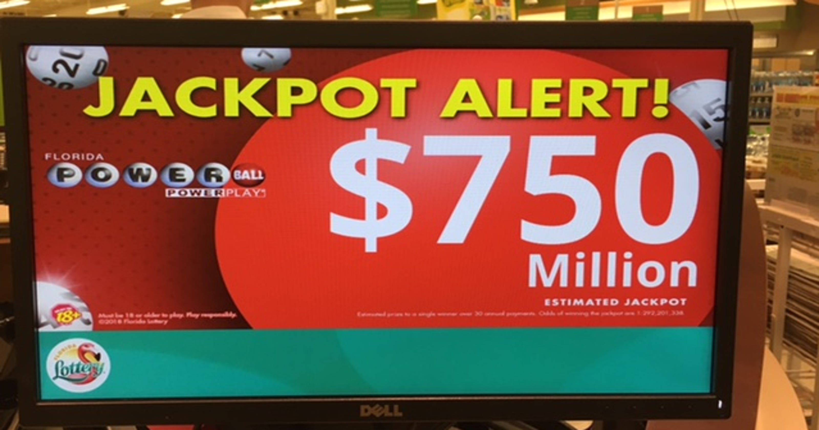 Powerball hits $750 million: New York seeks luck for 4th straight time