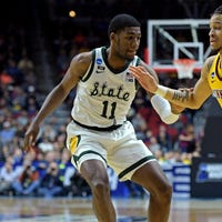 Final Four What Is The Yellow Michigan State Basketball Shorts Patch