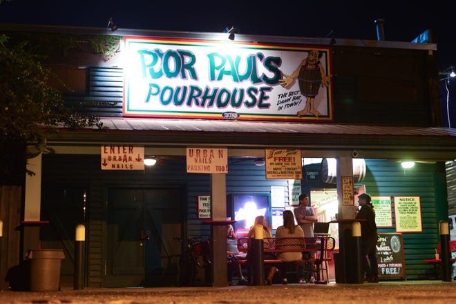 Poor Paul's Pourhouse, a staple of Tallahassee nightlife for over 40 years.