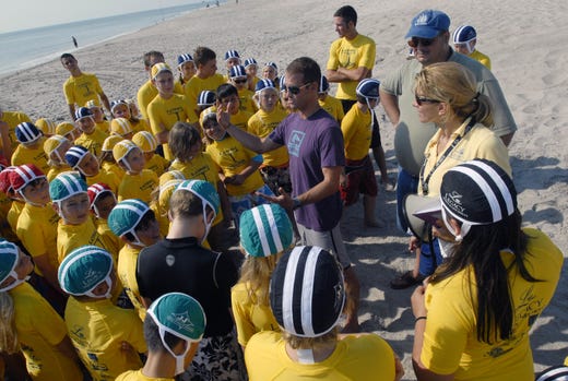 2009: C.J. Hobgood at Ocean Safety Day in Melbourne Beach.