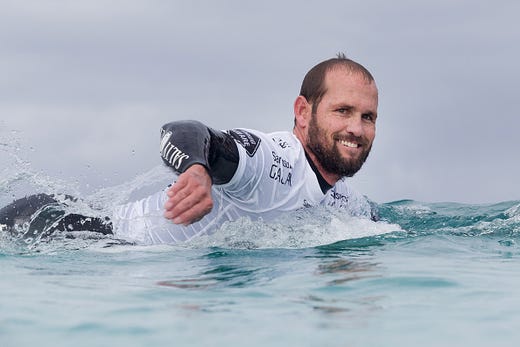 2015: C.J. Hobgood of Satellite Beach has enjoyed 17 years on pro surfing's elite circuit. He joins the Surfers Hall of Fame before retiring this year.