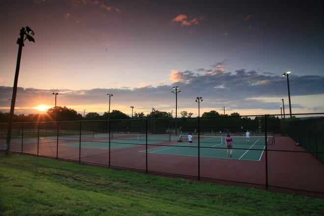 Somerset County Park Commission Tennis Courts on Garretson Road in Bridgewater and at Colonial Park in the Somerset section of Franklin Township open for play on Saturday, March 30.