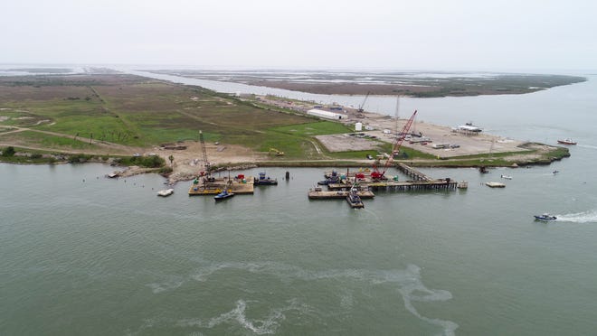 The Port of Corpus Christi has proposed a multi-billion dollar project for an oil terminal on Harbor Island.  