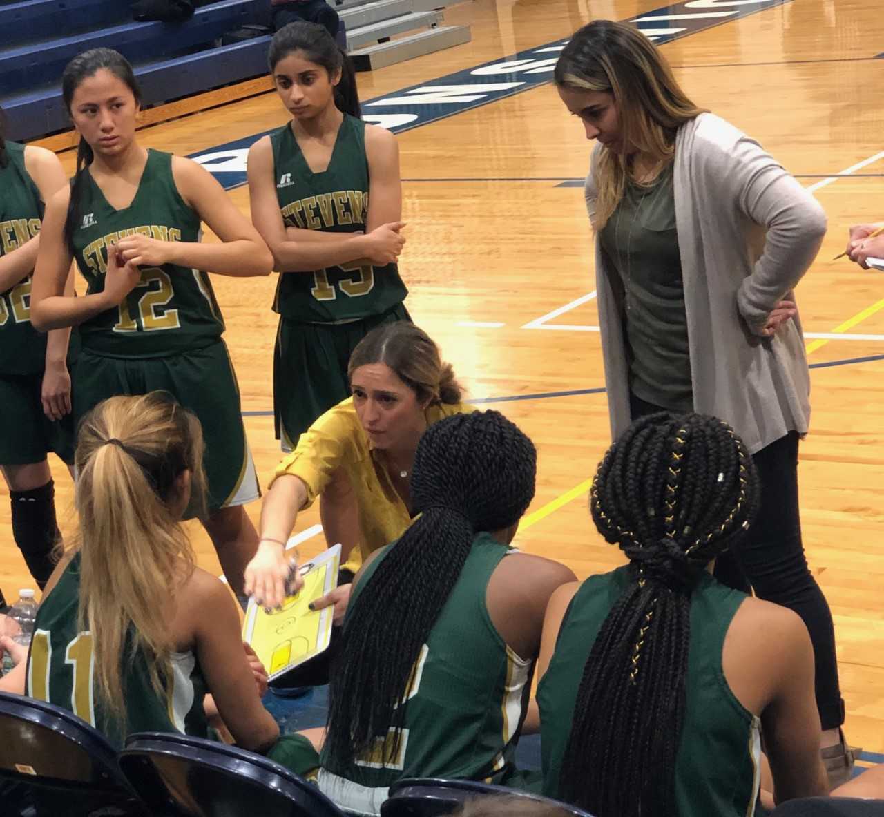 Nj Girls Basketball J P Stevens Amy Field Is Hnt Coach Of The Year