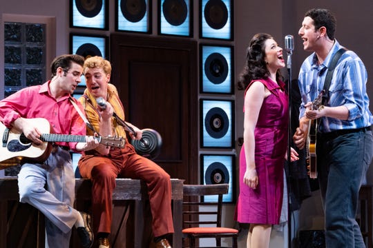 A scene from Florida Repertory Theatre's "Million Dollar Quartet"