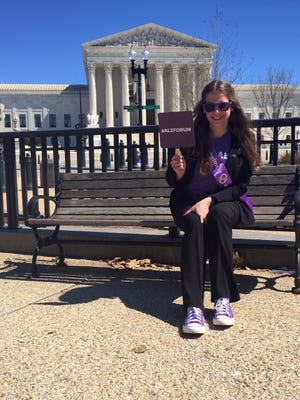 Lauren Kovach, 37, attended the Alzheimer's Impact Movement Advocacy Forum in spring 2018 as an ambassador for the Alzheimer's Association. She and her fellow ambassadors are seeking funding for the BOLD Act.