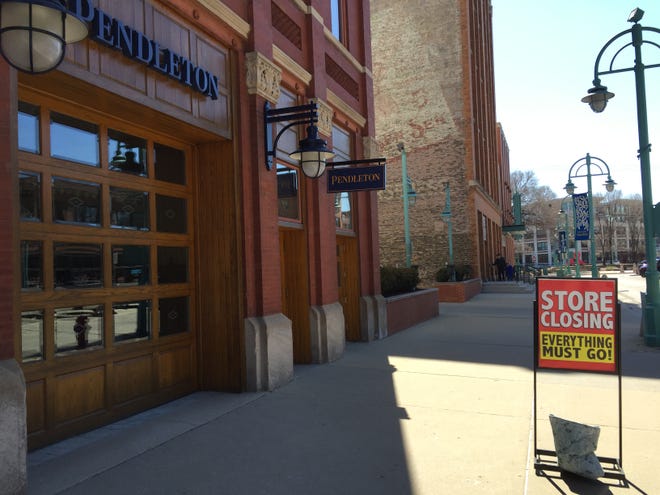 After not quite six years in business, the Pendleton store in Milwaukee's Historic Third Ward is closing.