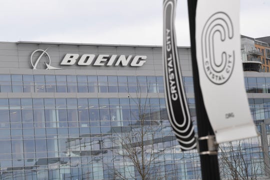 Boeing Company in Crystal City, adjacent to the Pentagon in Arlington, Virginia.