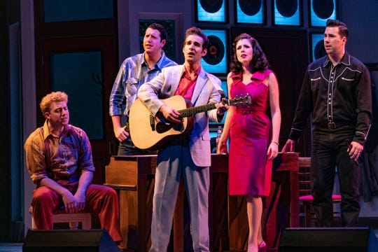 The cast of Florida Rep's "Million Dollar Quartet"