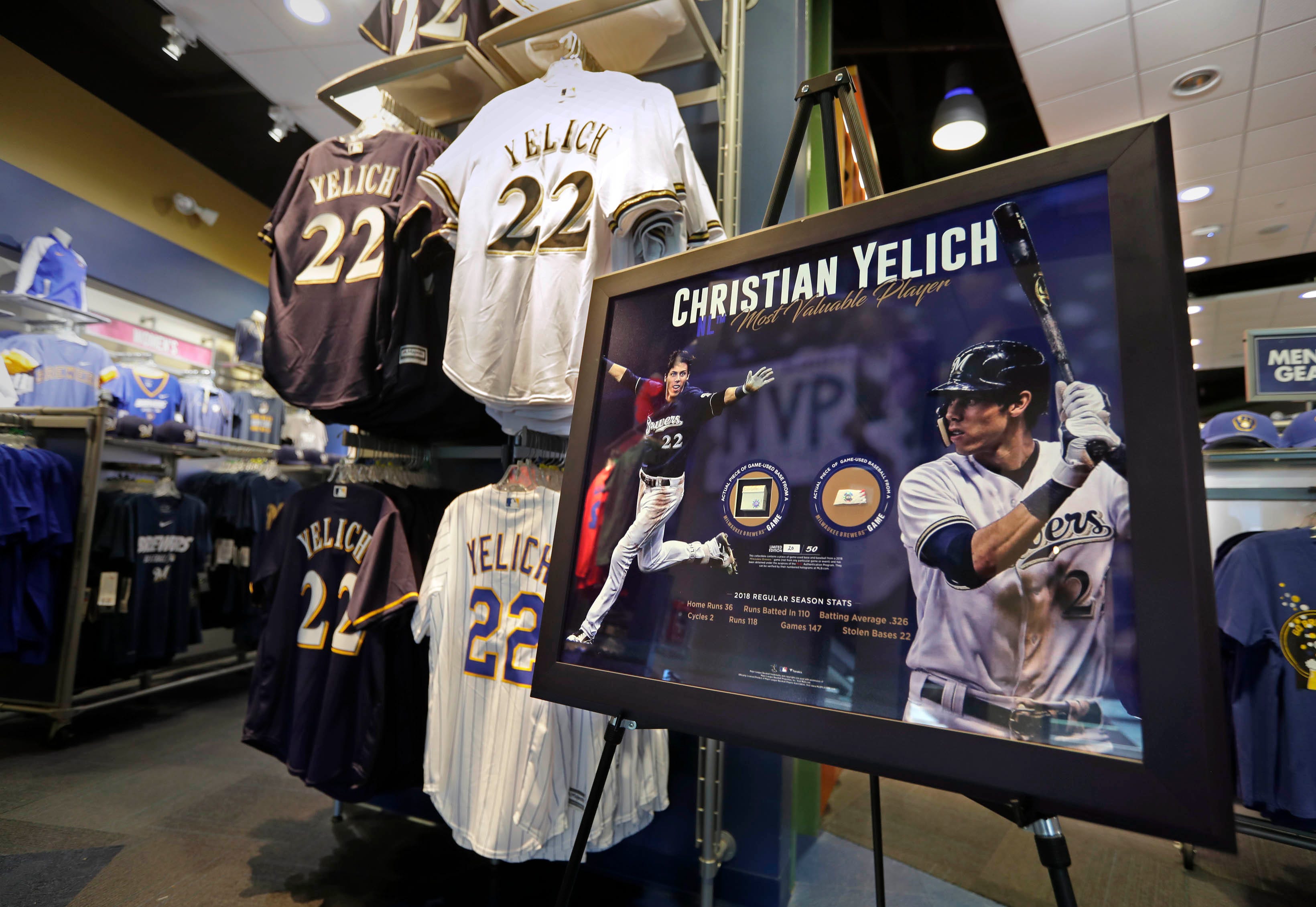 mlb store brewers