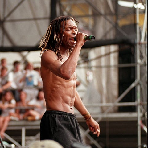 Ranking Roger, pictured in concert in 1995, has...