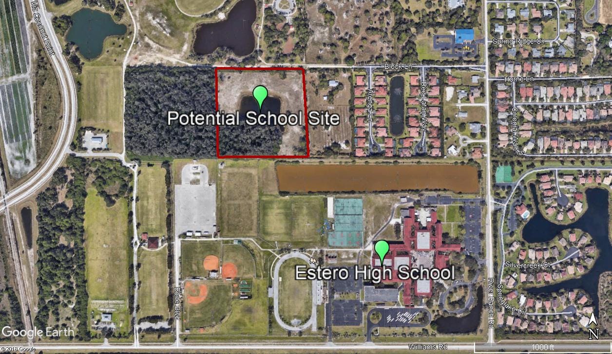Lee County school district plans to buy land for $ in Estero