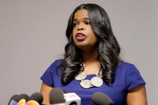 Cook County State's Attorney Kim Foxx at a news conference in Chicago on Feb. 22, 2019.