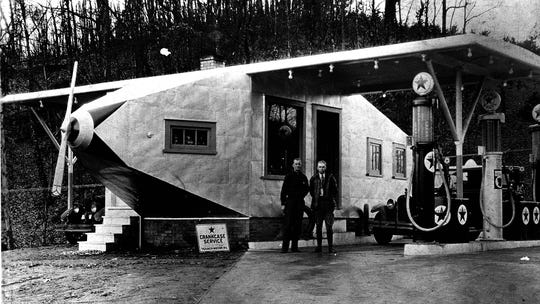 Plane Shaped Gas Station In Tennessee Is Classic Roadside Americana