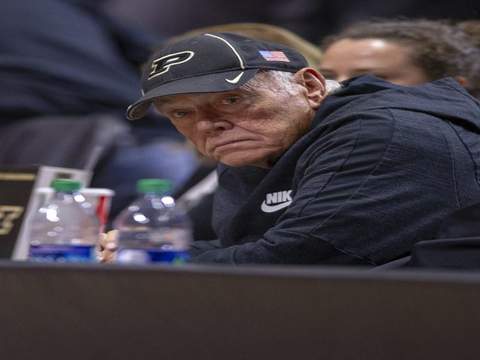Elite 8 Gene Keady Freaks Out During Purdue Vs Uva Twitter Loves It