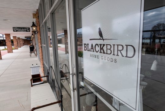 Blackbird Home Goods has been open for two weeks at its new spot in the courtyard at Riverview Plaza.