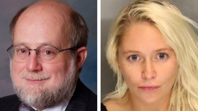 Dr. Thomas Burchard and Kelsey Turner
