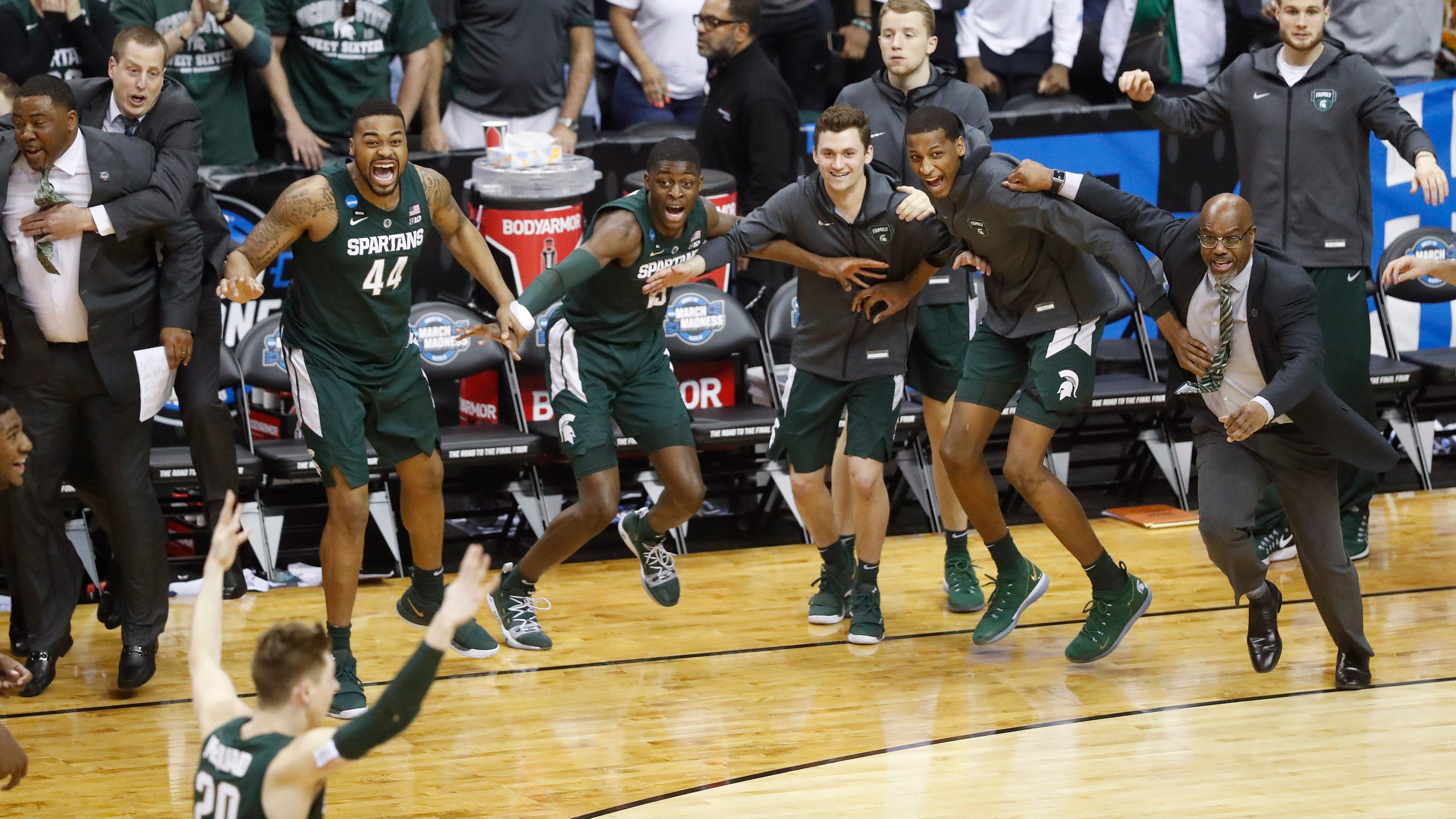 Final Four Michigan State Spartans Take Down Duke Blue Devils In