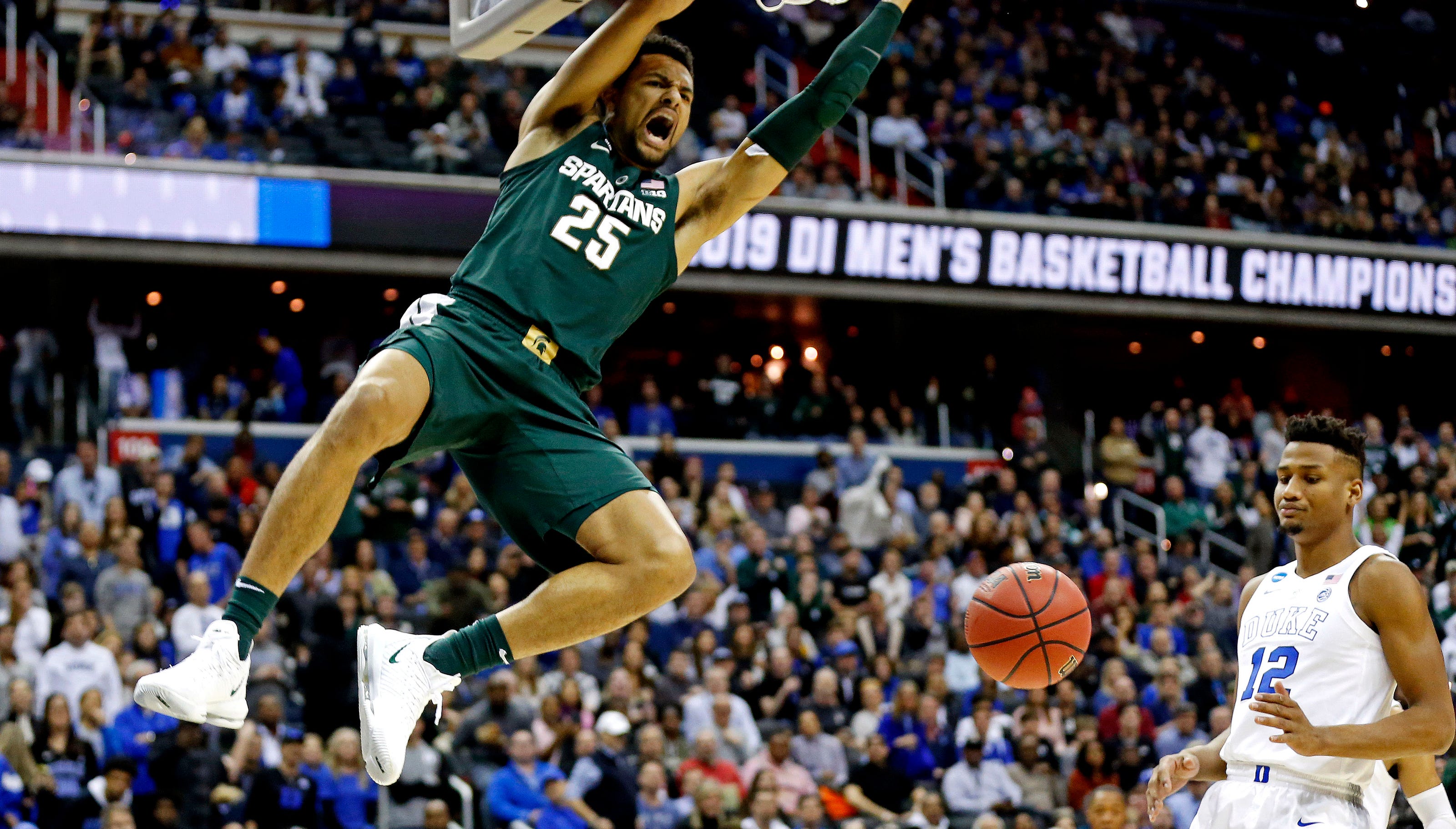 Elite Eight Michigan State Vs Duke Basketball Highlights Score