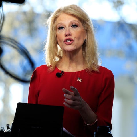 White House adviser Kellyanne Conway is...