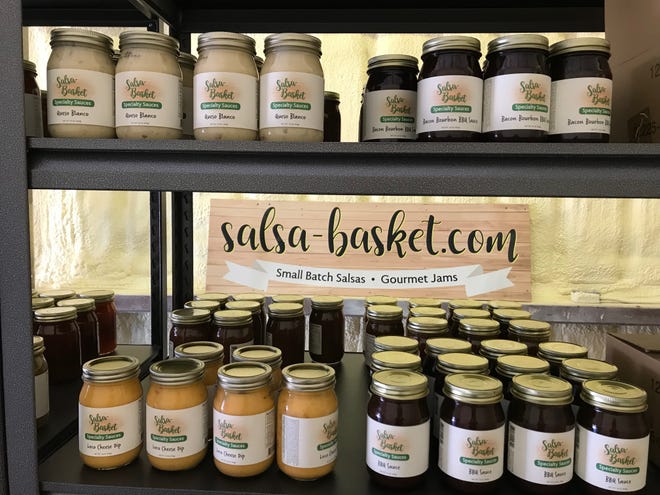 Salsa-Basket, 716 Knickerbocker Road, also sells queso and barbecue sauce.